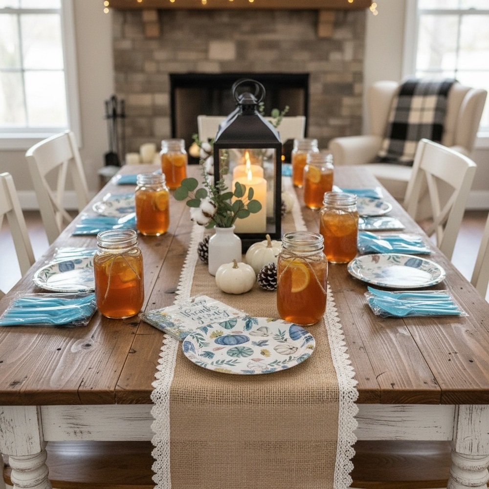 240 PCs Thanksgiving Pumpkins party.